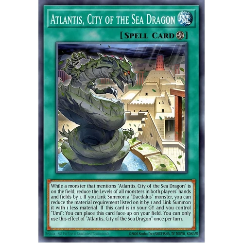 BETB-EN058 Atlantis, City of the Sea Dragon Common 1st Edition NM