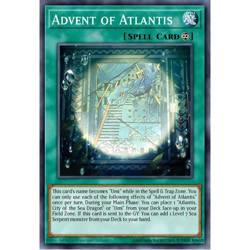 BETB-EN060 Advent of Atlantis Common 1st Edition NM