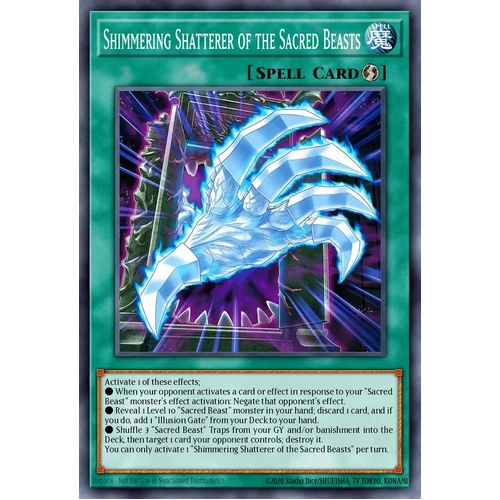BETB-EN065 Sacred Beasts Skyfall Common 1st Edition NM