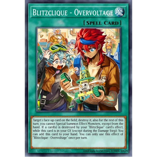 BETB-EN066 Blitzclique Overvolt Common 1st Edition NM