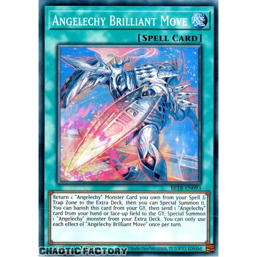BETB-EN093 Angelechy Brilliant Move Super Rare 1st Edition NM
