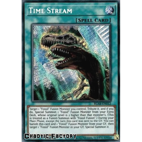 BLAR-EN012 Time Stream Secret Rare 1st Edition NM