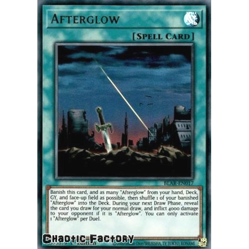 BLAR-EN017 Afterglow Ultra Rare 1st Edition NM