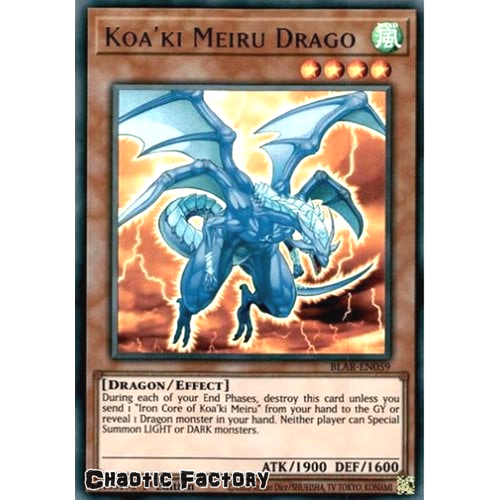 BLAR-EN059 Koa'ki Meiru Drago Ultra Rare 1st Edition NM