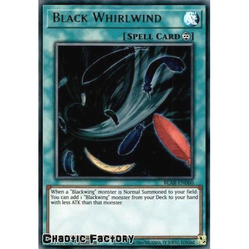 BLAR-EN060 Black Whirlwind Ultra Rare 1st Edition NM