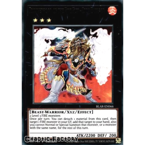 BLAR-EN066 Brotherhood of the Fire Fist - Lion Emperor Ultra Rare 1st Edition NM