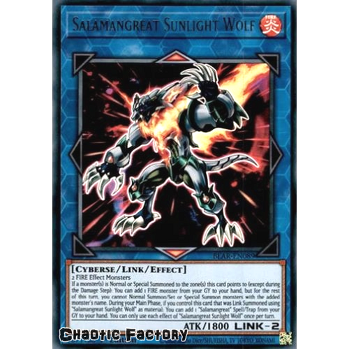 BLAR-EN089 Salamangreat Sunlight Wolf Ultra Rare 1st Edition NM