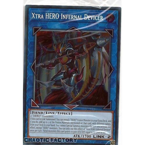 BLC1-EN009 Xtra HERO Infernal Devicer Secret Rare 1st Edition NM
