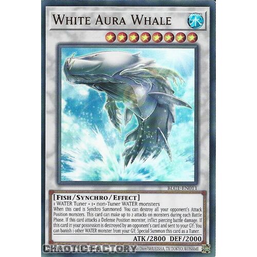 BLC1-EN011 White Aura Whale Ultra Rare 1st Edition NM