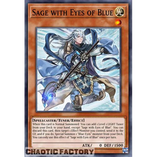 BLC1-EN014 Sage with Eyes of Blue Ultra Rare 1st Edition NM