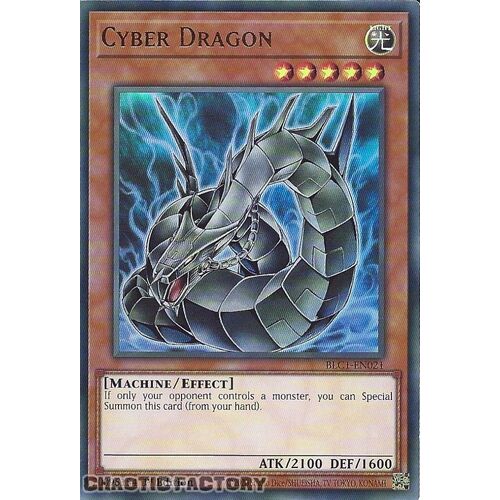 BLC1-EN021 Cyber Dragon (alternate art) Ultra Rare 1st Edition NM