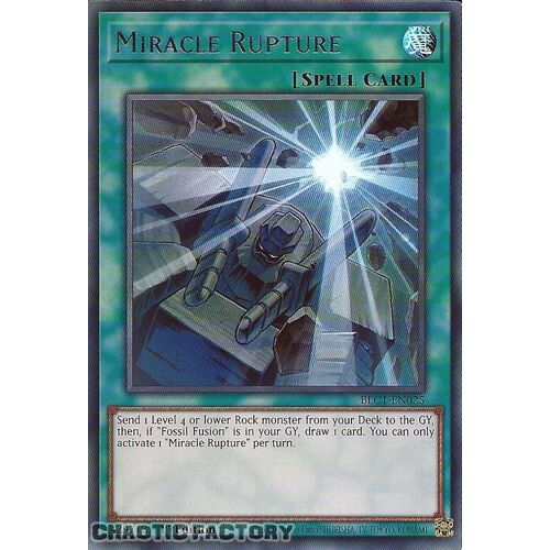 SILVER ULTRA RARE BLC1-EN025 Miracle Rupture 1st Edition NM