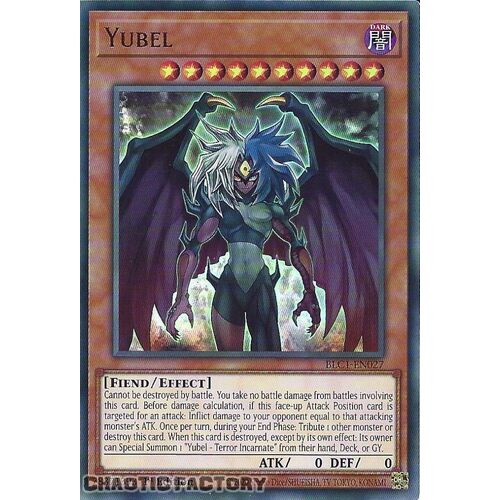 BLC1-EN027 Yubel Ultra Rare 1st Edition NM