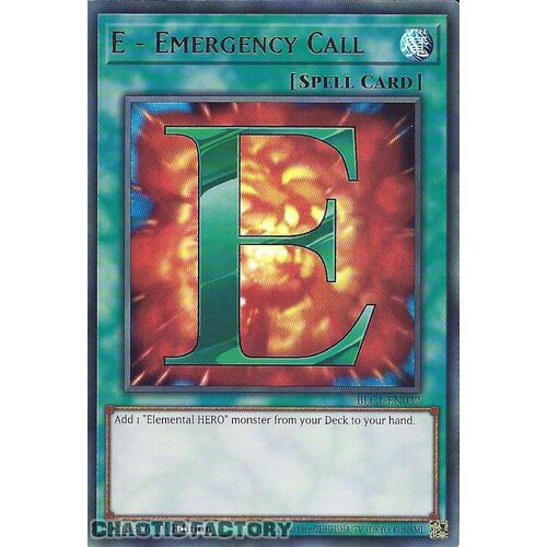 BLC1-EN032 E - Emergency Call Ultra Rare 1st Edition NM