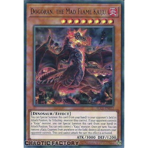 BLC1-EN033 Dogoran, the Mad Flame Kaiju Ultra Rare 1st Edition NM