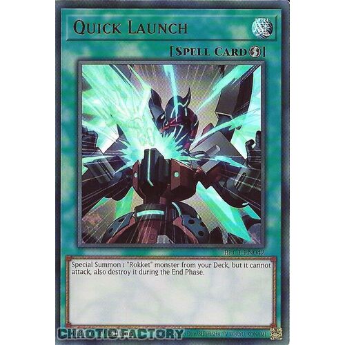 BLC1-EN042 Quick Launch Ultra Rare 1st Edition NM