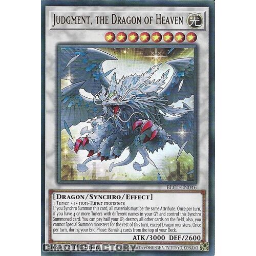 BLC1-EN046 Judgment, the Dragon of Heaven Ultra Rare 1st Edition NM