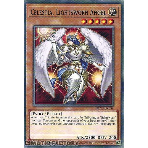 BLC1-EN059 Celestia, Lightsworn Angel Common 1st Edition NM