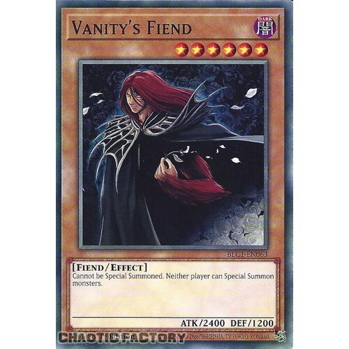 BLC1-EN063 Vanity's Fiend Common 1st Edition NM