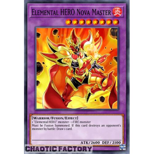 BLC1-EN068 Elemental HERO Nova Master Common 1st Edition NM
