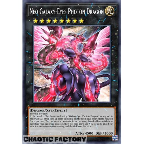 BLC1-EN070 Neo Galaxy-Eyes Photon Dragon Common 1st Edition NM