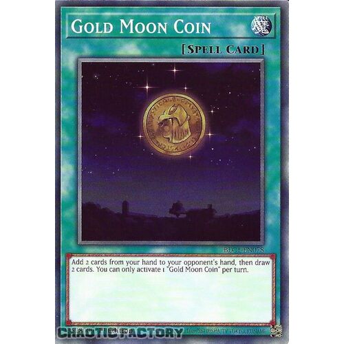 BLC1-EN078 Gold Moon Coin Common 1st Edition NM