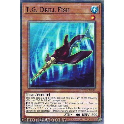 BLC1-EN089 T.G. Drill Fish Common 1st Edition NM