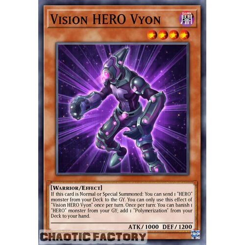 BLC1-EN097 Vision HERO Vyon Common 1st Edition NM
