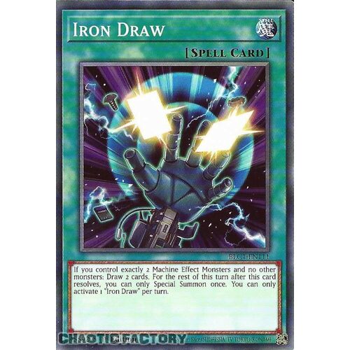 BLC1-EN111 Iron Draw Common 1st Edition NM