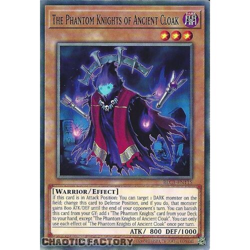BLC1-EN115 The Phantom Knights of Ancient Cloak Common 1st Edition NM