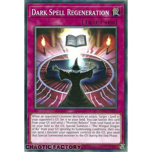 BLC1-EN126 Dark Spell Regeneration Common 1st Edition NM