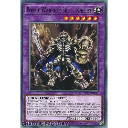 BLC1-EN130 Fossil Warrior Skull Knight Common 1st Edition NM