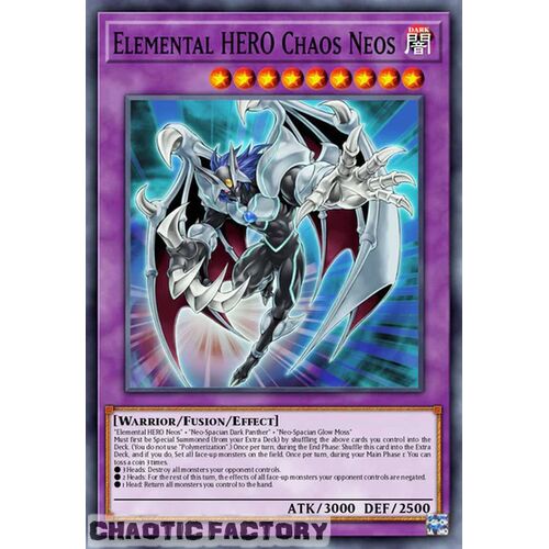 BLC1-EN140 Elemental HERO Chaos Neos Common 1st Edition NM