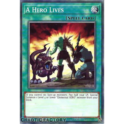 BLC1-EN158 A Hero Lives Common 1st Edition NM