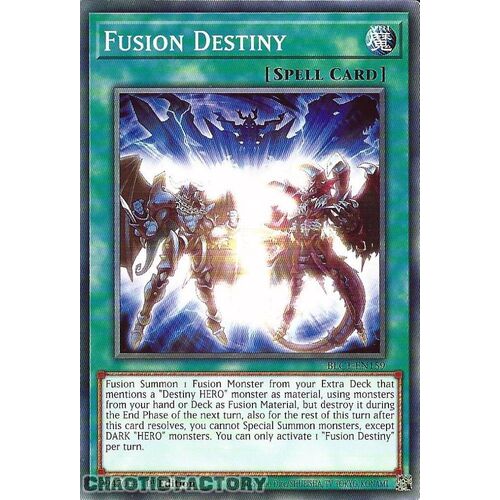 BLC1-EN159 Fusion Destiny Common 1st Edition NM