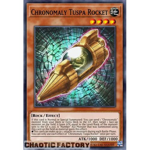 BLC1-EN161 Chronomaly Tuspa Rocket Common 1st Edition NM