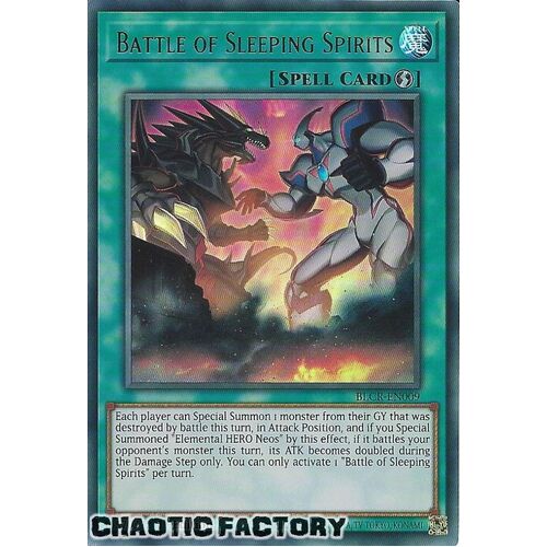 BLCR-EN009 Battle of Sleeping Spirits Ultra Rare 1st Edition NM