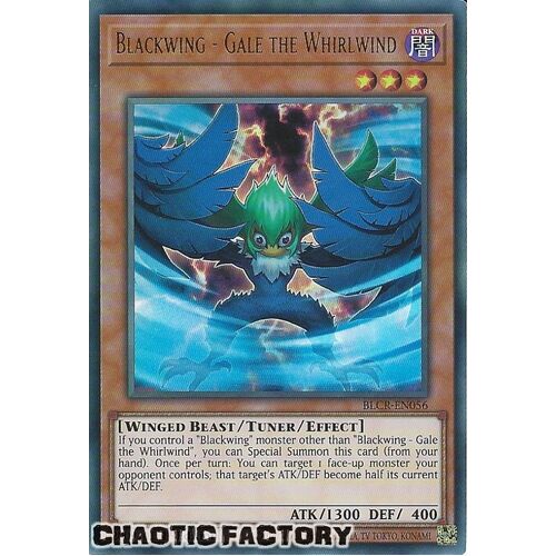 BLCR-EN056 Blackwing - Gale the Whirlwind Ultra Rare 1st Edition NM