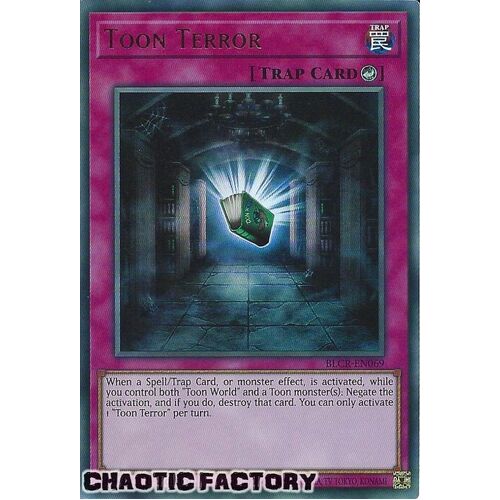 BLCR-EN069 Toon Terror Ultra Rare 1st Edition NM