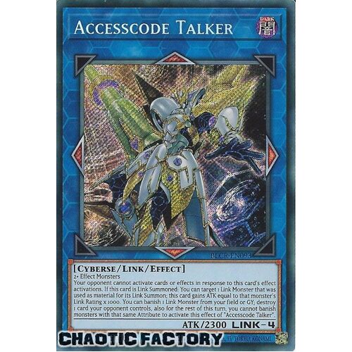 BLCR-EN093 Accesscode Talker Secret Rare 1st Edition NM