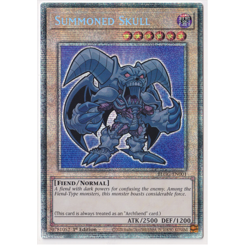 BLGG-EN001 Summoned Skull Chibi artwork Starlight Rare 1st Edition NM