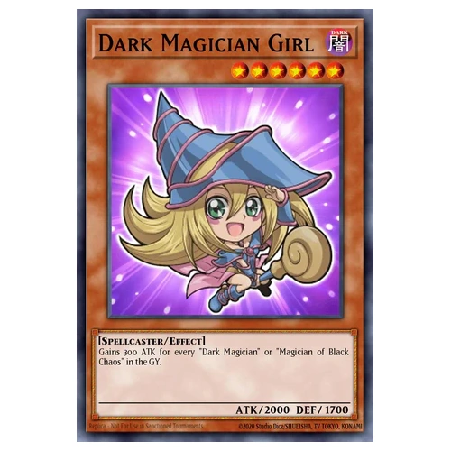 BLGG-EN003 Dark Magician Girl Chibi artwork Secret Rare 1st Edition NM