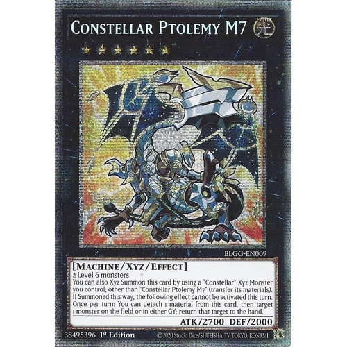 BLGG-EN009 Constellar Ptolemy M7 Chibi artwork Starlight Rare 1st Edition NM