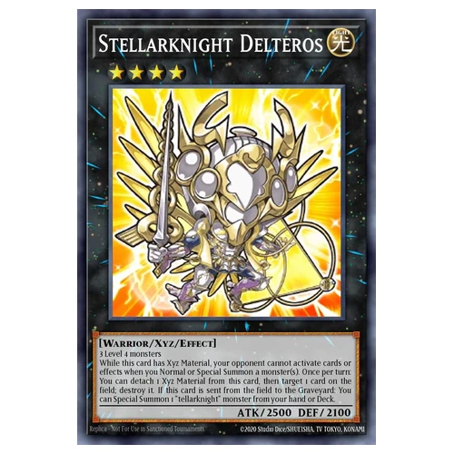 BLGG-EN010 Stellarknight Delteros Chibi artwork Secret Rare 1st Edition NM