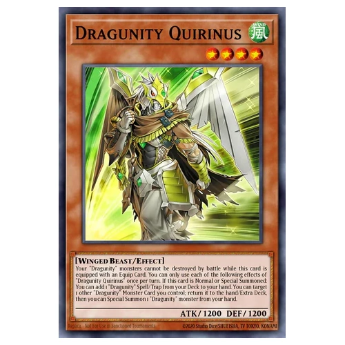 BLGG-EN011 Dragunity Quirinus Secret Rare 1st Edition NM