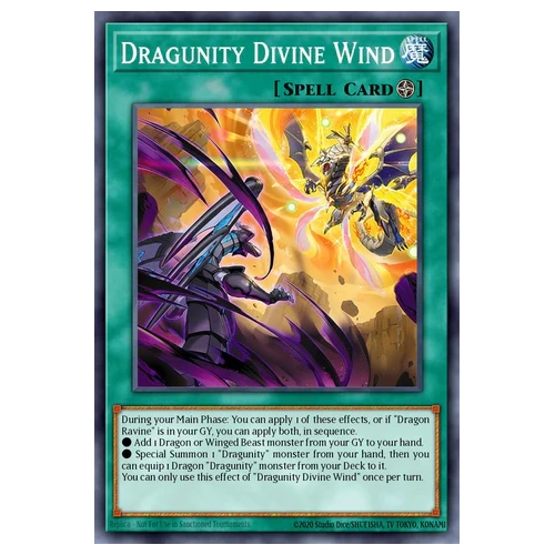 BLGG-EN015 Dragunity Divine Wind Ultra Rare 1st Edition NM