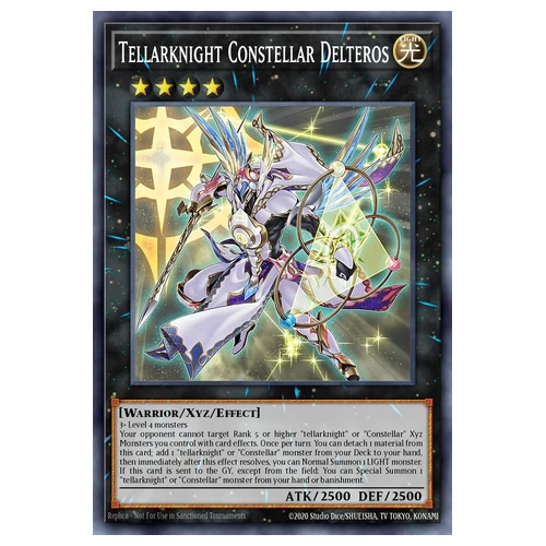 BLGG-EN019 Tellarknight Constellar Delteros Secret Rare 1st Edition NM