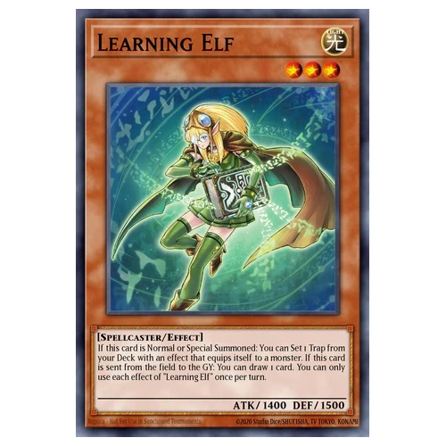 BLGG-EN026 Learning Elf Secret Rare 1st Edition NM