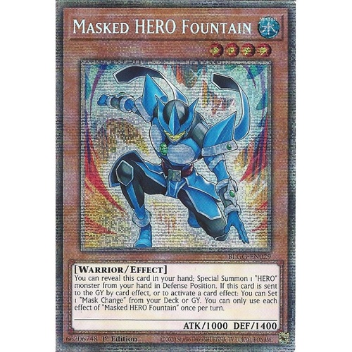 BLGG-EN029 Masked HERO Fountain STARLIGHT Rare 1st Edition NM