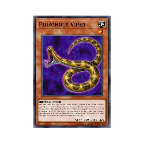 BLGG-EN030 Poisonous Viper Ultra Rare 1st Edition NM